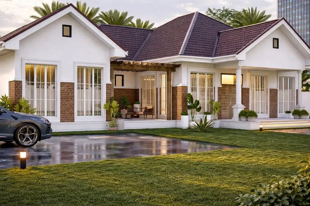 Country bungalow residence